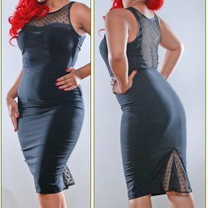 Lucky 13 Black Nightlife Dress NWT  LBD